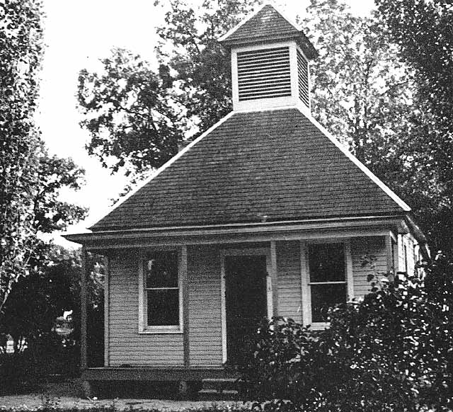 The original office building at the cemetery